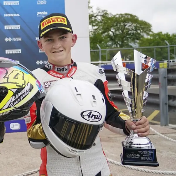 Marco Holt | Round 1 | 3rd Place | Moto4 British Cup 2026