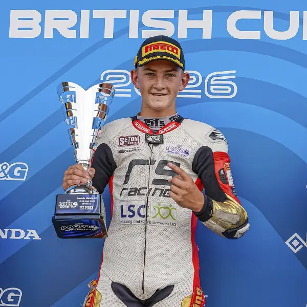 Marco Holt | Round 4 Winner | Moto4 British Cup 2026
